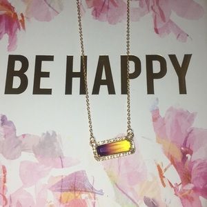 GRADIENT STONE NECKLACE